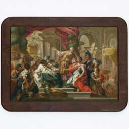 Alexander The Great Art Print, Sebastiano Conca, Wooden Frame - thumbnail 2