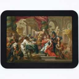 Alexander The Great Art Print, Sebastiano Conca, Wooden Frame - thumbnail 3