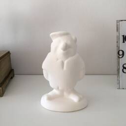 Barney Rubble, Ready To Paint, Ceramic Bisque, Barney, Flintstone Figures, Birthday Gift, Cartoon Hero, Fred & Home Decor - thumbnail 2