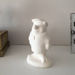Barney Rubble, Ready To Paint, Ceramic Bisque, Barney, Flintstone Figures, Birthday Gift, Cartoon Hero, Fred & Home Decor - thumbnail 3
