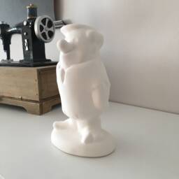 Barney Rubble, Ready To Paint, Ceramic Bisque, Barney, Flintstone Figures, Birthday Gift, Cartoon Hero, Fred & Home Decor