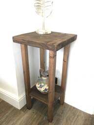Table/Bedside Occasional Side Telephone Wifi Corner Bespoke - Rustic Handmade Free Delivery - thumbnail 1