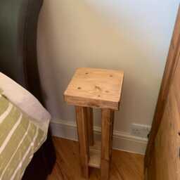 Table/Bedside Occasional Side Telephone Wifi Corner Bespoke - Rustic Handmade Free Delivery - thumbnail 3