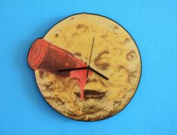 A Trip To The Moon - Le Voyage Dans La Lune -Wall Clock