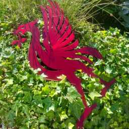 Liverpool Red Liver Bird Metal Wall Art Fc Inspired Garden Decor Lfc Steel Hanging Football Fan Gift Outdoor Plaque - thumbnail 4