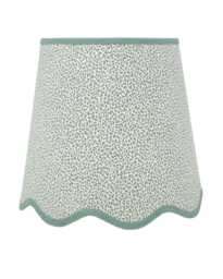 Scallop Lampshade - Savannah Ian Sanderson Natural Scalloped Edges Trim Colours Clip On, Lamp Or Pendant Light - thumbnail 1