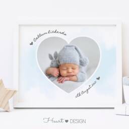 Personalised Baby Photo Collage Print, Custom Family Wall Art - A2 - thumbnail 3