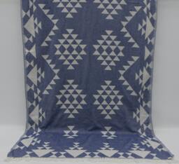 "Turkish Towel, Aztec Towel, Double Face Towel, Geometric Towel, Peshtemal, 36""x67" - thumbnail 1