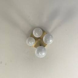 Astros Modern 4 Light Abstract Descending Sputnik Mid Century Industrial Semi Flush - thumbnail 3