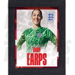 Lionesses Earps 24/25 Home Headshot Poster - Officially Licensed Product A4/A3 Framed Options Wall Decor - thumbnail 2