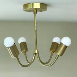 Madouk Modern Sputnik 4 Light Mid Century Industrial Chandelier - thumbnail 2