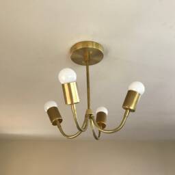 Madouk Modern Sputnik 4 Light Mid Century Industrial Chandelier - thumbnail 1