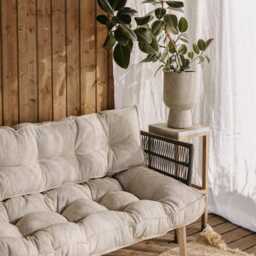 Outdoor French Style Floor Cushion Bench Cushion, Futon - thumbnail 3