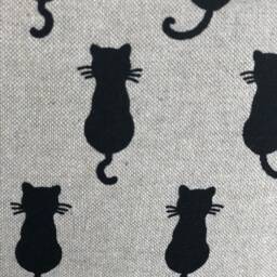Black Cat Cushion, Print Pillow, Perfect Gift For Lovers, Christmas Gift, Xmas Present - thumbnail 3