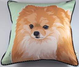 Pomeranian Pillow - thumbnail 1
