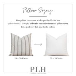 Slate Pillow Cover Gray Throw Solid Grey Cushion Neutral Covers Decorative - Parker - thumbnail 4