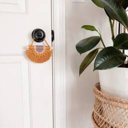 Mini Boho Macrame Wall Hanging Sunshine Decor - thumbnail 4