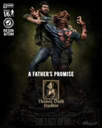 A Father's Promise - Zombie Apocalypse Survivor Joel Resin Figure 16K - thumbnail 1