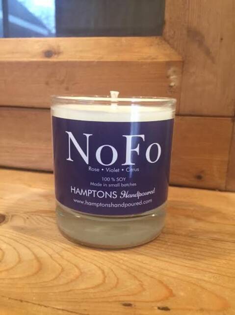 Nofo North Fork 8 Oz. Tumbler Rose Violet Citrus Hamptons Handpoured Signature Village Series 100% Soy Candle Hand Poured