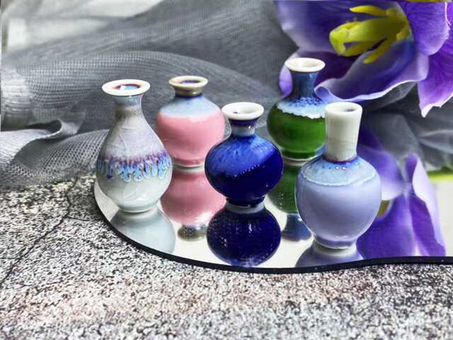Cute Tiny Vase For Cat Whiskers Desk Decor Gifts Her, Handmade Pottery Unique Mom, Miniature Bud Ceramic Gifts - image 1