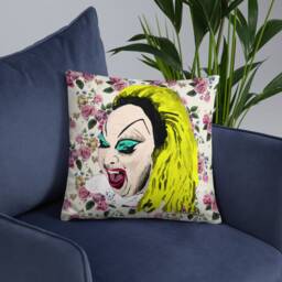 Divine Pink Flamingos Pillow Case - thumbnail 2