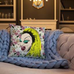 Divine Pink Flamingos Pillow Case - thumbnail 1
