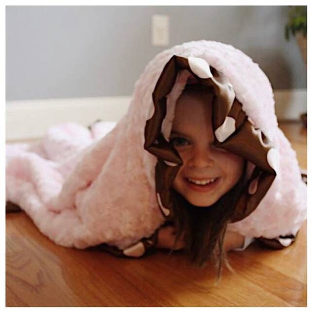 Pink Minky Blanket, Monogram Baby Kids Room Decor, Girls Customized Blankets, Monogrammed Blanket - image 1