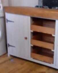 Butchers Block Style Kitchen Island/Breakfast Bar - thumbnail 4