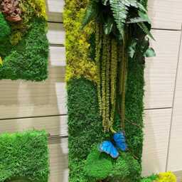 Custom Led Backlit Moss Letter 61 cm Tall Wedding Decor - thumbnail 4