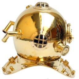 Brass Scuba Diving Helmet in 18 Inch - thumbnail 2
