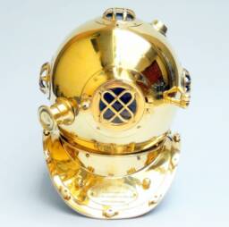 Brass Scuba Diving Helmet in 18 Inch - thumbnail 1