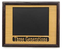 Generations Picture Frame - 11x14 Holds 8x10 Photo 3 Generations, 4 5 Family Frame, Gift - thumbnail 1