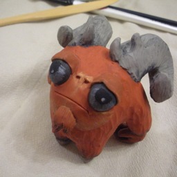 "Polymer Clay Creature Imp " - thumbnail 2