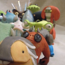 "Polymer Clay Creature Imp " - thumbnail 4