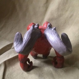 "Polymer Clay Creature Imp " - thumbnail 3