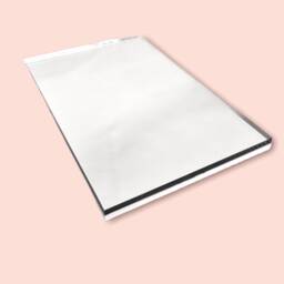 Rectangle Shaped Mirrors With White Backing & Hooks, Bespoke Shapes Made, Engraving Services - thumbnail 3