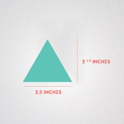 Triangle Baby Blue Wall Decals Decor Aqua Stickers Nursery Boy Girl Sky Pattern Modern & Scandinavian - thumbnail 3
