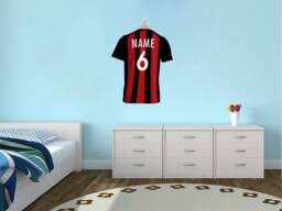 Personalised Football Wall Art, Transfer, PVC Decal, Sticker, Soccer - thumbnail 1