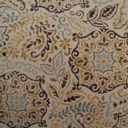 Handmade Beige Pillow Cover, 16x16 Floral Cushion - thumbnail 3