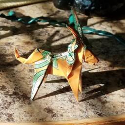Origami Antelope Sculpture - thumbnail 4