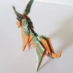 Origami Antelope Sculpture - thumbnail 3