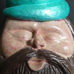 Meditating Garden Gnome With 12 Fingers, Polyurethane Resin-Cast - thumbnail 2