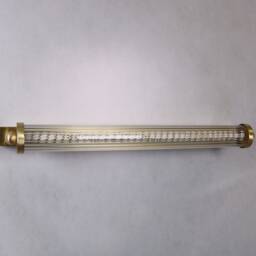 Bathroom Wall Sconce, Light, Mid Century Modern, Brass Prism Vanity Fixture, Modern Mirror Light - thumbnail 3