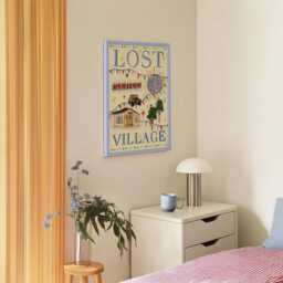 Lost Village Festival Print Illustrated Music Poster Art - Unframed - thumbnail 2