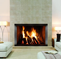Fireplace Wall Decal, Peel & Stick Mural, Removable Art - thumbnail 1