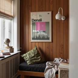 Denali National Park Poster, Mid-Century Modern Abstract Art Print - thumbnail 3