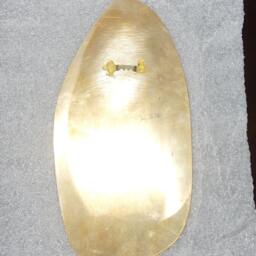 Brass Sculpture, Stainless Steel, Wall Decor, House Mirror Finished, Ready To Ship - thumbnail 4