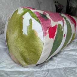 "Floral Cushion 16"" X 6" - thumbnail 2
