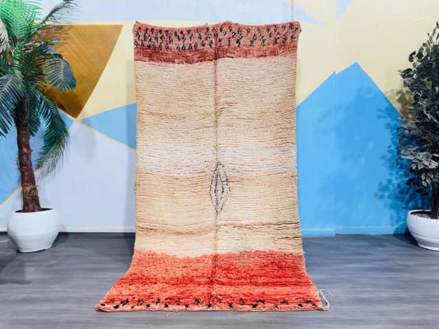 Vintage Moroccan-Berber Handmade Wool Rug - Aimé Lou