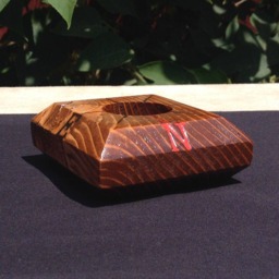 Reclaimed Wood - Candle Holder Compass Rose Design Tealight Novelty Item Travel Collectible Vintage Rustic - thumbnail 2